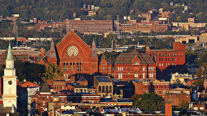 Cincinnati Music Hall was built in 1878 with private money raised from what is believed to be the nation's first matching grant fund drive.
