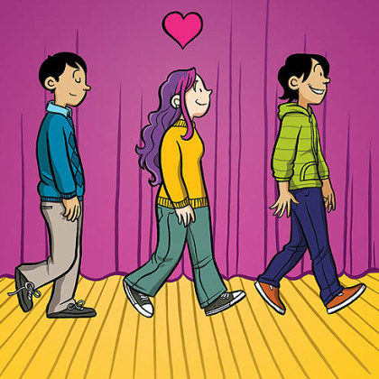 "Drama" draws on emotions and memories from Raina Telgemeier's middle school years.