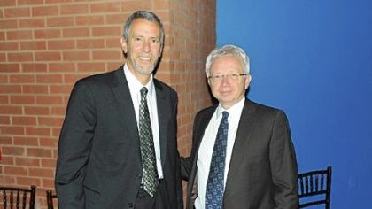 KC Golden and Dr. Richard Jackson