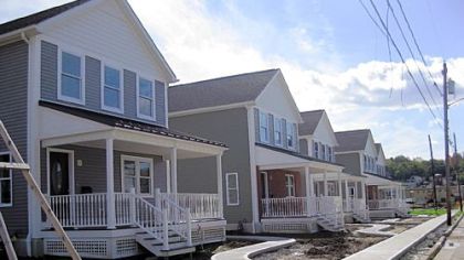 Sixth Street in Jeannette is being revitalized with new homes for low-income, first-time buyers.