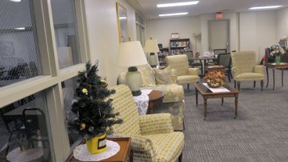A common room at Etna Commons.