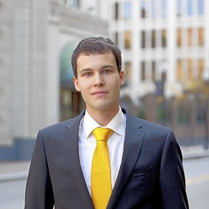One Young World delegate Daniel Szabo of Hungary