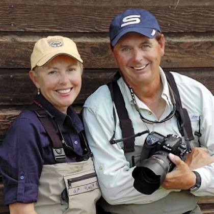 Cathy and Barry Beck's travels once prompted Outdoor Life magazine to dub them "the first couple of fly-fishing." The two are on the road 45 weeks of the year.