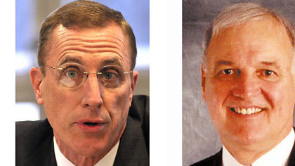 Tim Murphy, left, and Larry Maggi.