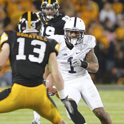 Bill Belton finished with a career-high 103 yards on 16 carries Saturday against Iowa.