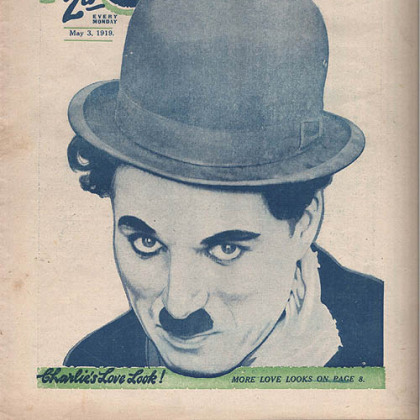 Charlie Chaplin's iconic image was used to sell millions of magazines, toys, song sheets and every imaginable kind of novelty item in the first half of the 20th century.