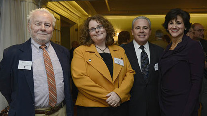 Treasures Robert Qualters, Holly McCullough, Rick Stern and Deborah Fidel