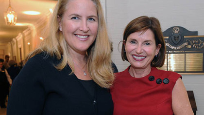 GCAC president Jennifer Muse and Cindy Tilson