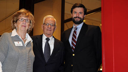 Chairs Nancy and Paul O'Neill and Charles Duhigg