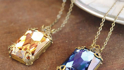Sorrelli pendant necklace, $75, at Nordstrom or shop.nordstrom.com.