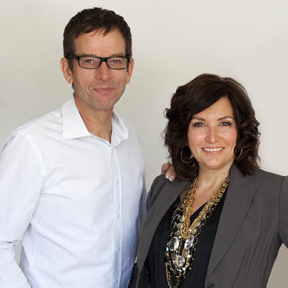 Kermit and Lisa Oswald of Sorrelli.