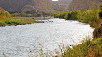 The Rio Grande inside Big Bend National Park in Texas.
