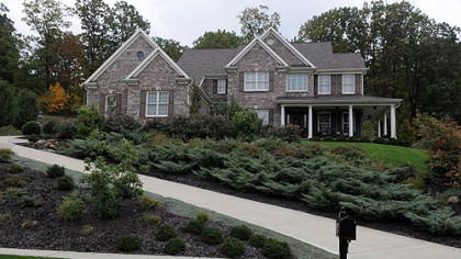 Front of Rose Romboski's home.