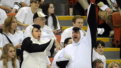 Pens fans in better days -- Game 4 of the 2008 Stanley Cup final.