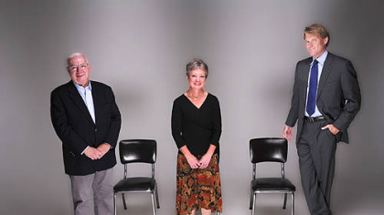 Best leaders Rob Cochran, Kim Tillotson Fleming and Harvey Pollack.