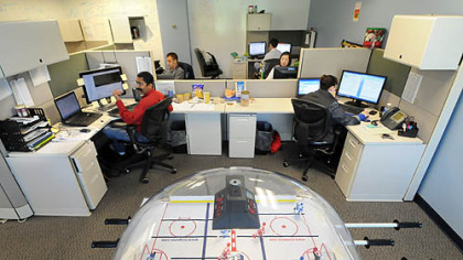 Amenities are not very far away for Select International workers at its McCandless offices.