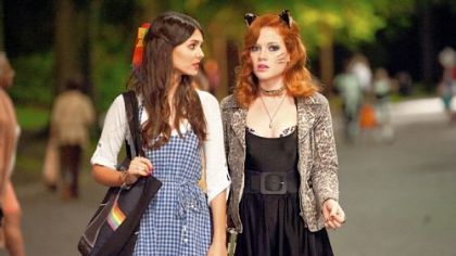 Victoria Justice and Jane Levy in 'Fun Size.'