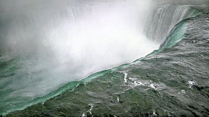This Annie Leibovitz photo of Niagara Falls is one of more than 70 of her photos on display at the National Military Park Museum and Visitors Center in Gettysburg through Jan. 20.