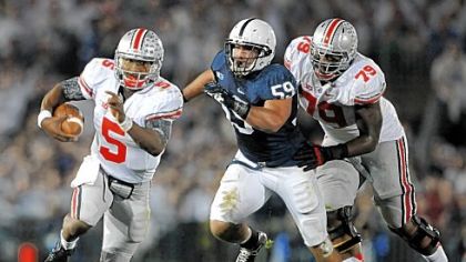 Pete Massaro and Penn State spent a lot of time chasing Ohio State's Braxton Miller around Beaver Stadium Saturday.