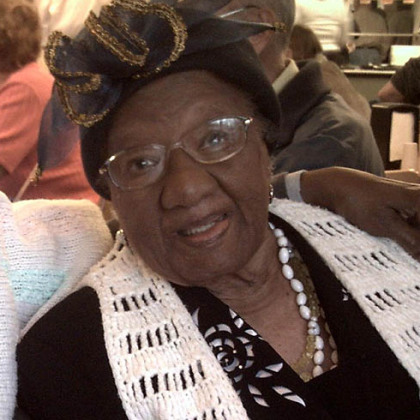 Anna Mae Towns celebrated her 100th birthday on Sept. 29, 2012.