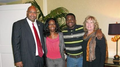 John E. Wetzel, Ronnell Anderson, Tirrell Harris and Judge Donna Jo McDaniel.