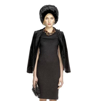 Women's wear from the Banana Republic 'Anna Karenina' capsule collection by costume designer Jacqueline Durran.