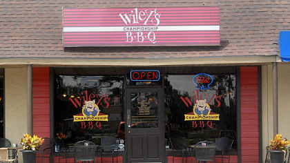Wiley's Championship BBQ on Tybee, Island, GA.