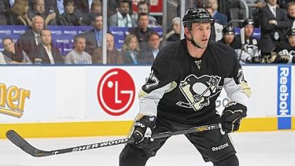 Forward Craig Adams of the Penguins.