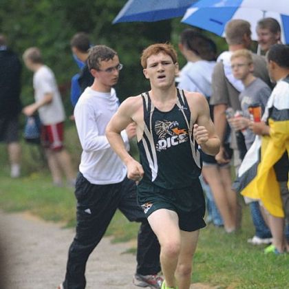 Allderdice senior Ean DiSilvio placed third at the WPIAL championship race.