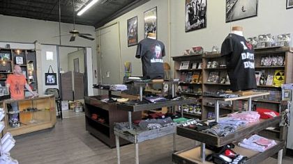 Some of the items for sale at House of the Dead.