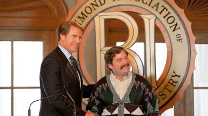 Will Ferrell and Zach Galifianakis are political opponents in "The Campaign."
