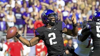 TCU's Trevone Boykin has five touchdowns and three interceptions this season.