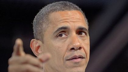 Barack Obama speaks during a campaign rally Saturday in Milwaukee, Wisc.
