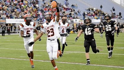 Clairton's Tyler Boyd (23) might have a chance to break the state record for touchdowns.