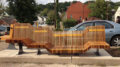 A bench that beckons.