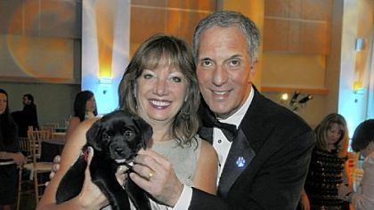 Janine and Bob Fragasso with Jade.