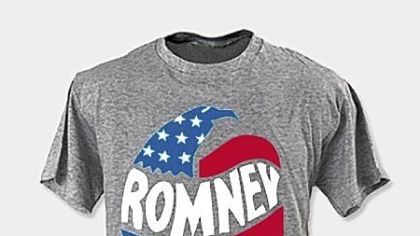 Vintage-style eagle icon T-shirt, $30.