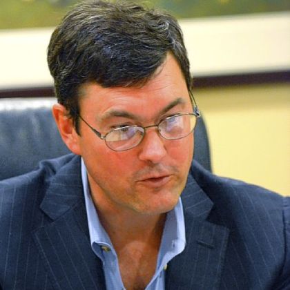 Owner Bob Nutting talks to the media at the Pirates administrative offices Tuesday.