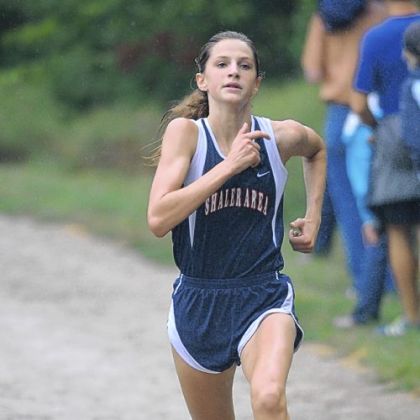 Shaler Area sophomore Brianna Schwartz finished third in the PIAA championships.