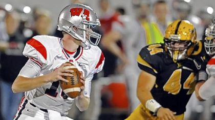 West Allegheny quartyerback Andrew Koester has passed for 680 yards in the Indians' ground-oriented offense this season.