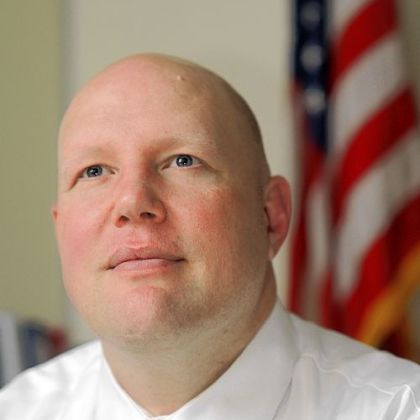 Matt Zamosky, director of Westmoreland County Department of Veterans Affairs, in his office in Greensburg.