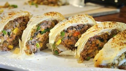 Coming Sunday: Thanksgiving Turkey Strudels.