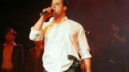Michael Sullivan as Andrew Jackson in the Robert Morris University production of "Bloody Bloody Andrew Jackson."