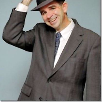 Chris Collins portrays Jimmy Stewart in a one-man show at Cabaret at Theater Square.
