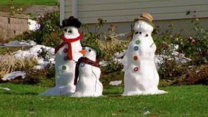 Heavy snowfall in Preston County, W.Va.