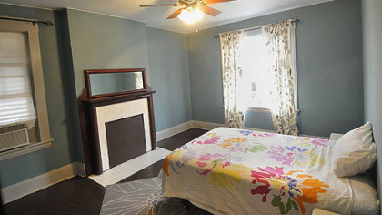 Large second floor bedroom