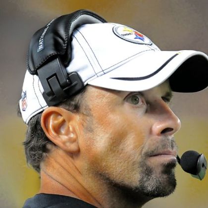Steelers offensive coordinator Todd Haley.