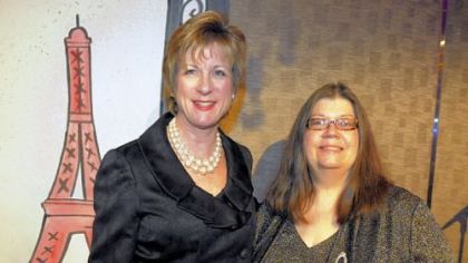 Bernadette Smith and Marina Stockdale.