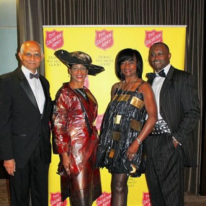 Walter Hales, Jr., Judge Kim Clark, Joy Maxberry Woodruff and Dwayne Woodruff.