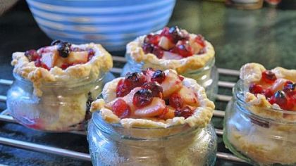 Pear-Cranberry-Ginger Cutie Pies.